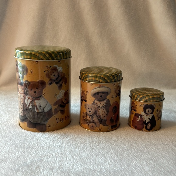 The Boyds Collection - The Backyard Garden Gang’s Canister Set - 3 - Picture 1 of 13